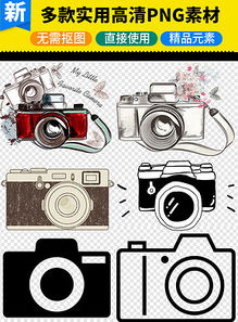 数字广告设计的得力助手 数码相机广告设计素材高清模板下载大全